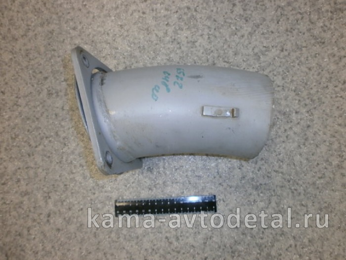 труба глушителя -"эжектор" 6522-1203048-40 (Короткая, выпуск от глушителя 6520, Д120)* 6522-1203048-40