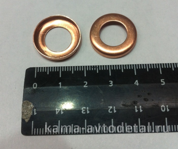 шайба медн 33.1111266 (прокладка штуцера/клапана ТНВД) 33.1111266