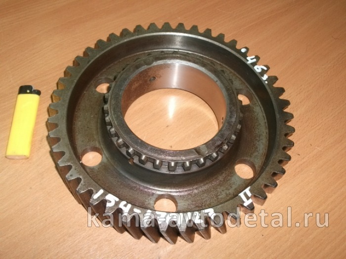 шестерня КПП вторич.вала 2-й передачи 154.1701127 (46з.) ЗАВОД* 154.1701127 шестерня КПП вторич.вала 2-й передачи 154.1701127 (46з.) ЗАВОД* 154.1701127