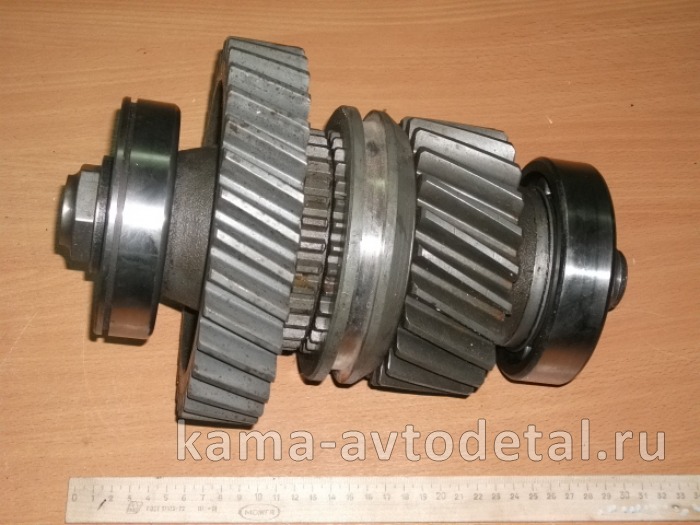 вал РК промежут. в сборе с шестернями 43114-1802084 43114-1802084э