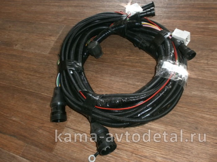 пучок проводов рамный 43118-3724044-30 правый ЕВРО-2 (круглые ЕВРО разъемы) 