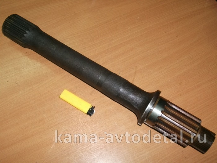 вал редуктора Среднего моста 6520-2502201* 6520-2502201