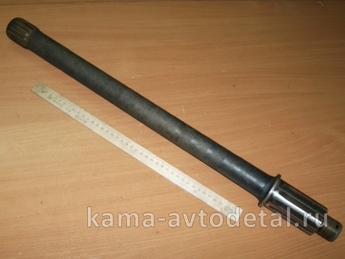 вал редуктора Среднего моста 5320-2502201 "ЗАВОД" (длинный)* 5320-2502201