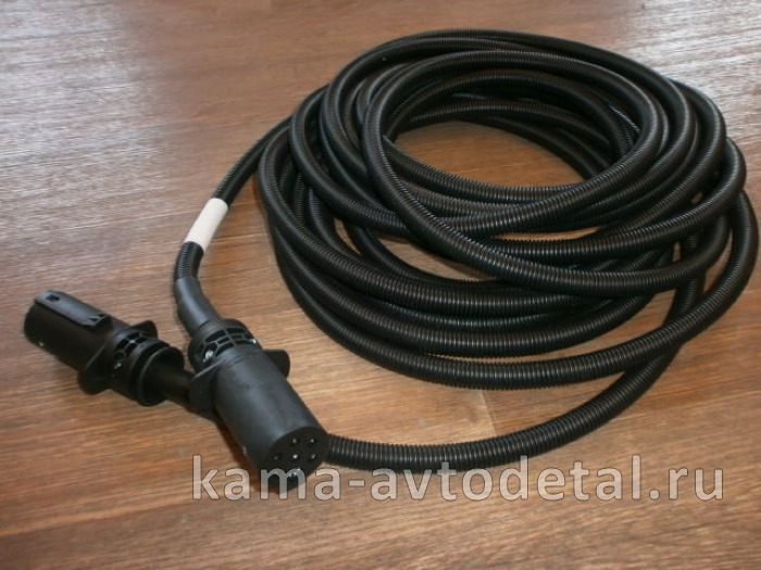 провод прицепа (13 метров) С вилками СНЦ-124/ПС-325 (все отвер.) ЗАВОД 5992-000007-04 провод прицепа (13 метров) С вилками СНЦ-124/ПС-325 (все отвер.) ЗАВОД 5992-000007-04