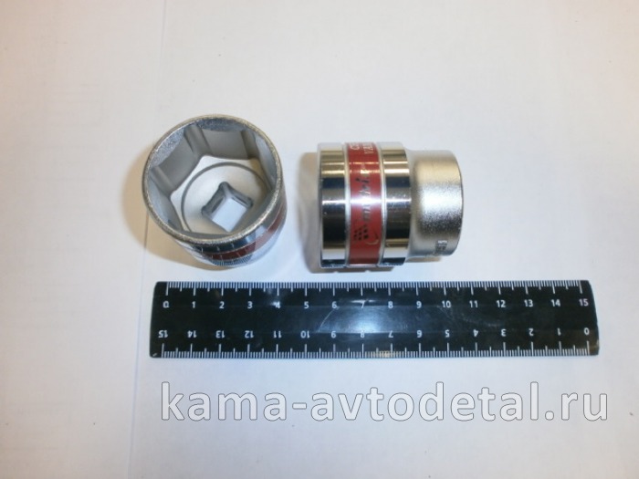 ключ-головка торцевая х32 мм, 6-гранная, CrV, под квадрат 1/2"/ (13132/54532) 13132