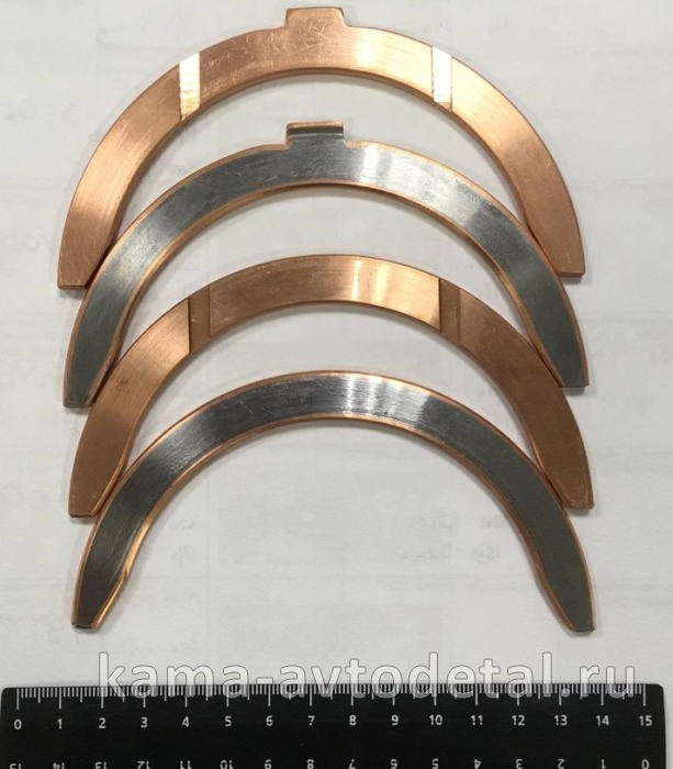 полукольца к/вала МЕДН Р0 (Эконом) 740-1005183/184 