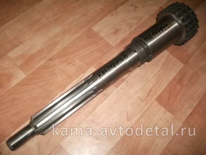 вал КПП первичный Делителя 044 КПП-152 ("длинный") КООПЕРАТИВ (152.1770044) 