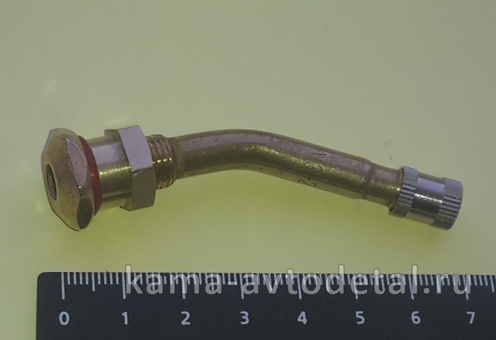 трубка удлинитель без.камерной шины "Гнутый" 70-90мм (V3.20.4/5) V3.20.4