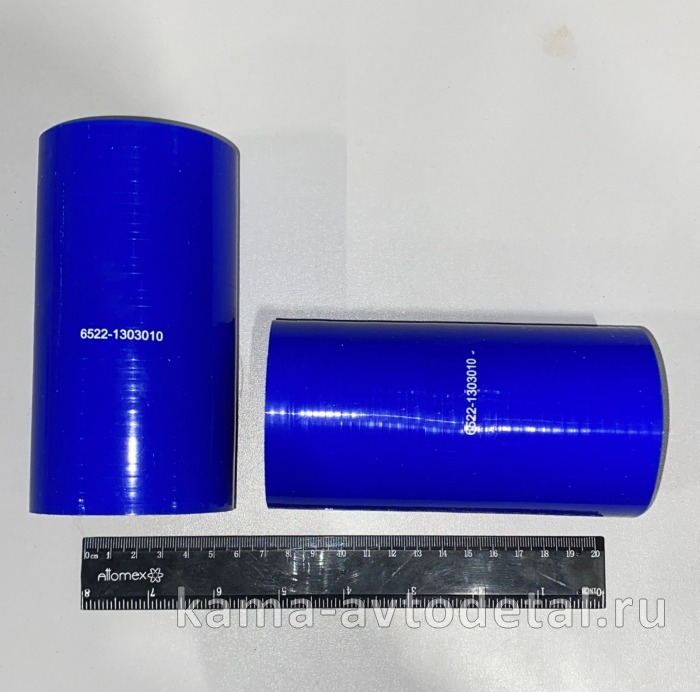 патрубок радиатора 010-6522 СИЛИКОН "СИЛКО и др." верхний (прямой, Д60х130) 6522-1303010-01 (РТИ) 6522-1303010-01Э