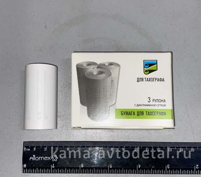бумага для тахографа (шт. рулон) 00001715