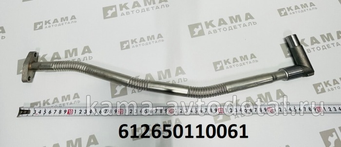 трубка ТКР сливная (сильфон) Вичай WP10 (Е-5) LEO (612650110061) Шакман LEO/612650110061