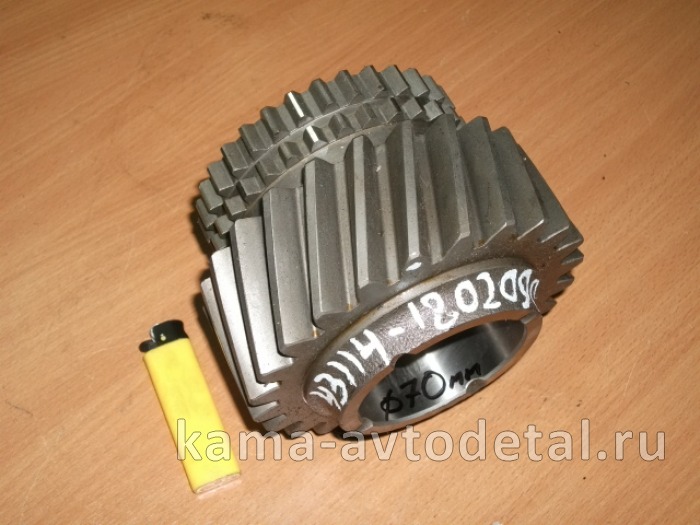 шестерня РК пром.вала 43114-1802090 стар.обр.(24з., Dвнутр.70мм, под сепаратор) 43114-1802090Э