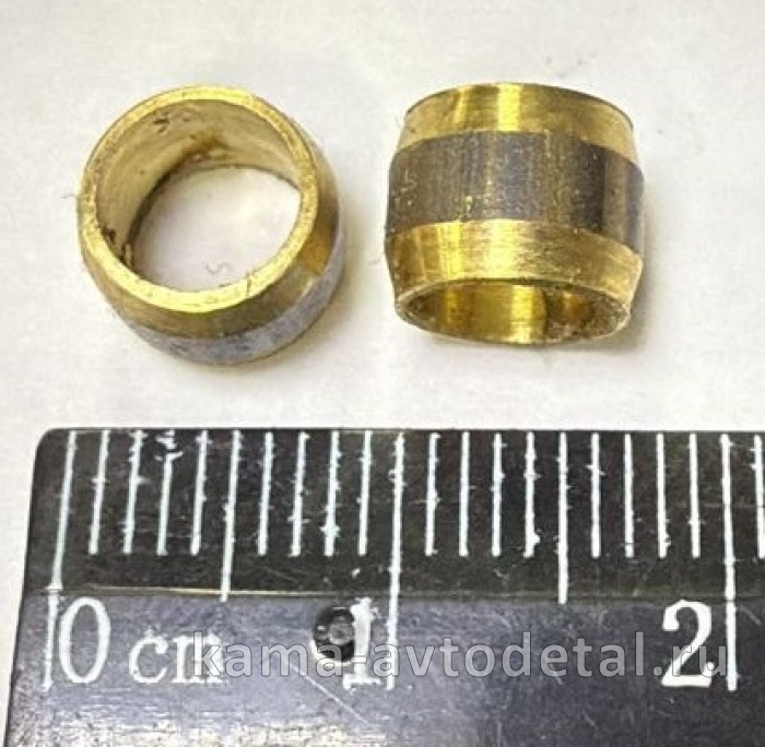 муфта торм трубки d 6 (латунь) 864846-20 864846-20