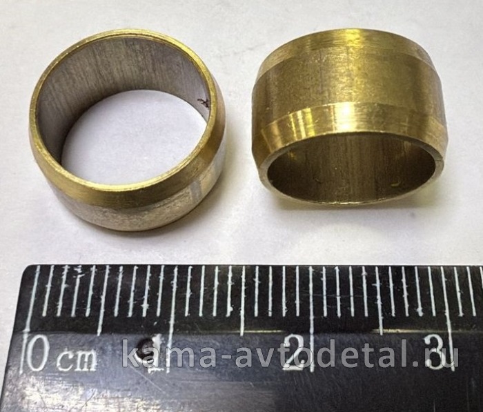 муфта торм трубки d12 (латунь) 864817 864817