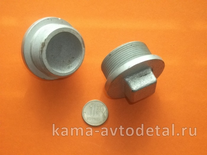 пробка М39х1,5 МОД ЕВРО, С Выемкой (ЗАВОД-Белая) 53205-2401036* 53205-2401036