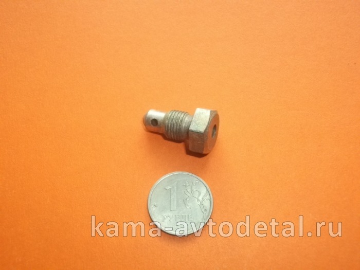 пробка М10 ФТОТоплива (сливная,стакана) с отверстием. 740.1117104 740.1117104 пробка М10 ФТОТоплива (сливная,стакана) с отверстием. 740.1117104 740.1117104