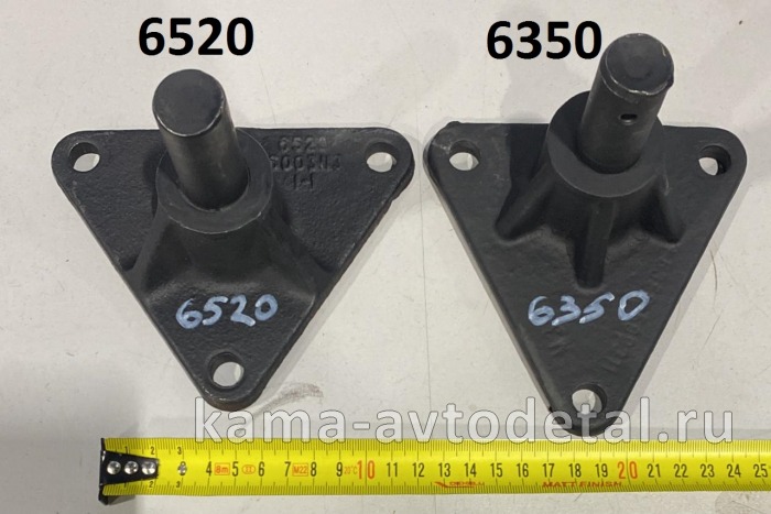 кронштейн гидроцилиндра подъема кабины нижний (палец Д25) 6520-5003113* 6520-5003113