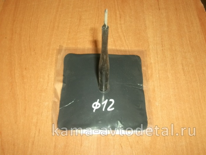 заплатка шины Д 12 самоклеющ. квадрат.(резиновый грибок) Г-12 
