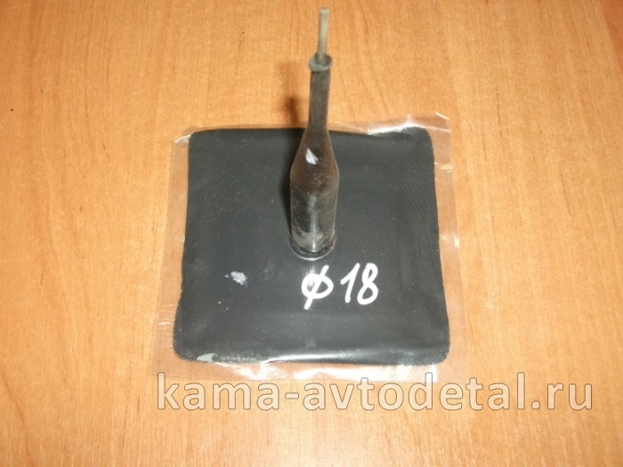 заплатка шины Д 18 самоклеющ. квадрат. (резиновый грибок) Г-18 