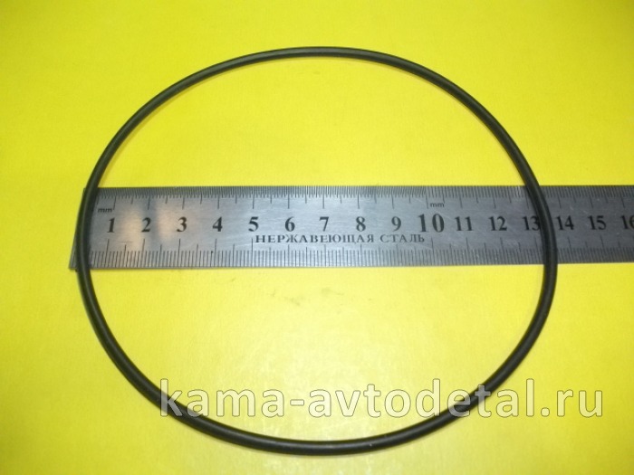 кольцо резиновое Помпы бОльшое Д-130 Черное 740.1307075 (РТИ) 740.1307075