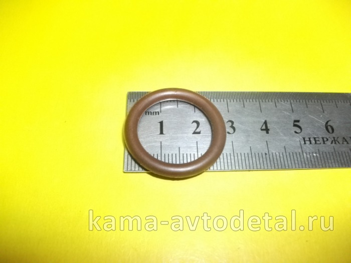 кольцо резиновое Д22мм толстое коричневое ТНВД слива масла 5320-1111578 завод (РТИ) 5320-1111578