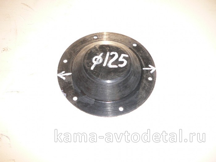 мембрана бензовоза (диафрагма Д=125мм) 96741-8026087-01 8026087-01. 96741