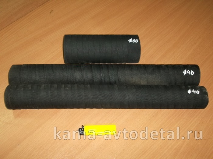 патрубки радиатора СУПЕР-МАЗ к-т 3шт (2 дл 1 прямой/корот) Волжск (РТИ) 