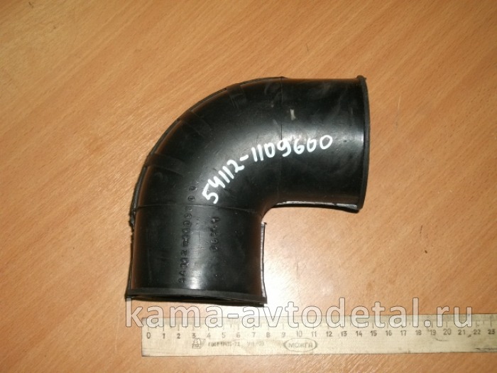 патрубок ТКР "угол" черный 54112-1109600 (РТИ) 