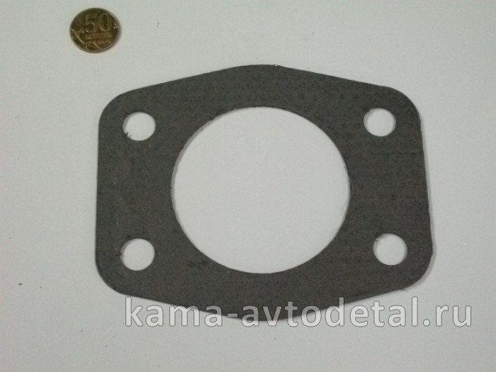 прокладка глушителя прием.трубы/вып.коллектора "РОМБ" 4310-1203020 (метасбест) 4310-1203020