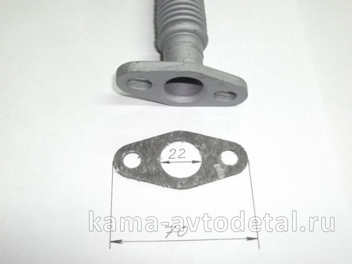 прокладка ТКР слив масла (Д=22мм, 70мм) 7405.1118335 (1,5) 7405.1118335