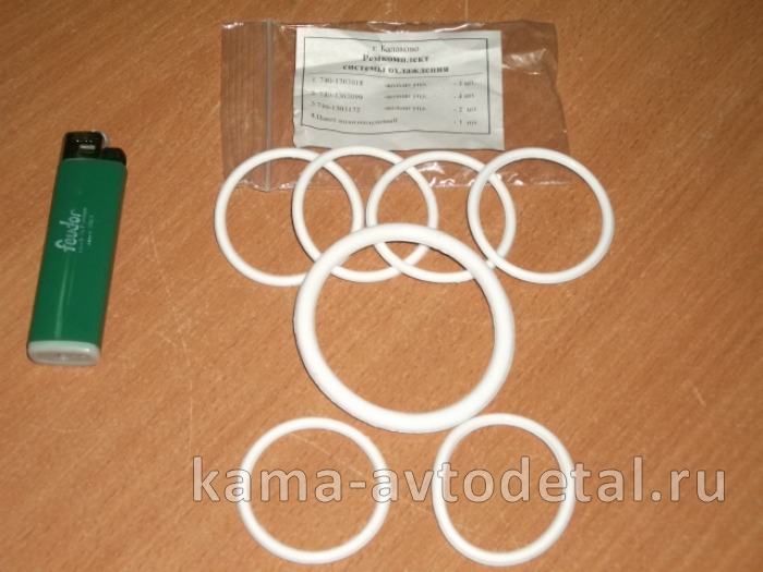 р/к системы охлаждения Стар.Обр.(силикон/Белый) 3 наим. 7 дет. 740-1303000А 740-1303000А