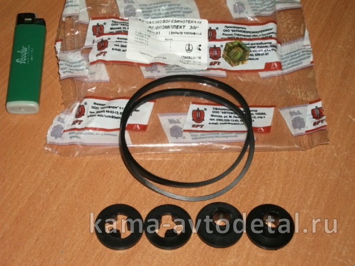 р/к топливного фильтра 3наим 6дет ЗАВОД "БРТ" (РТИ)_30Р 