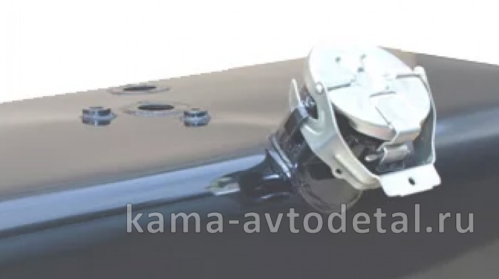 бак топливный 600л голый (топл-ник ст/обр, крышка откидная) 530х650х1920 53215-1101010-20