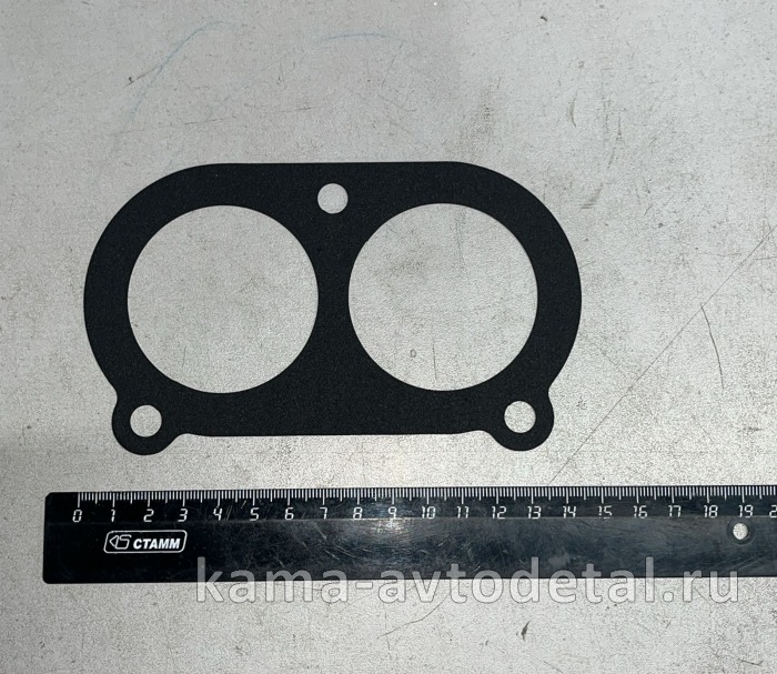 прокладка термостата ЕВРО 7406-1303214-10 (3 болта) "МЕТАЛЛ" 7406-1303214-10М