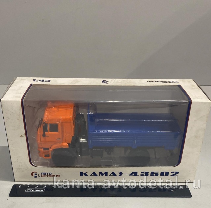 моделька КАМАЗ 43502 2-х осный без спальника 777.101630 777.101630