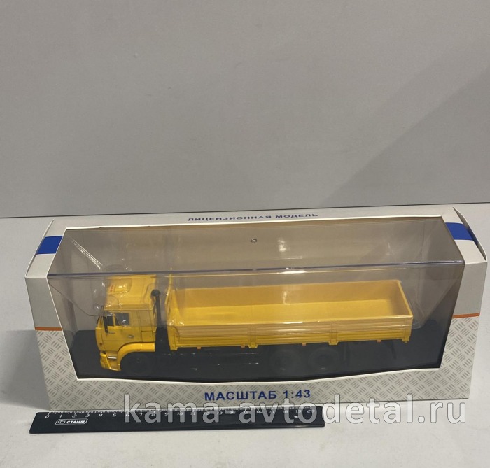моделька КАМАЗ 65117 со спальником без тента 777.SSM1319 777.SSM1319