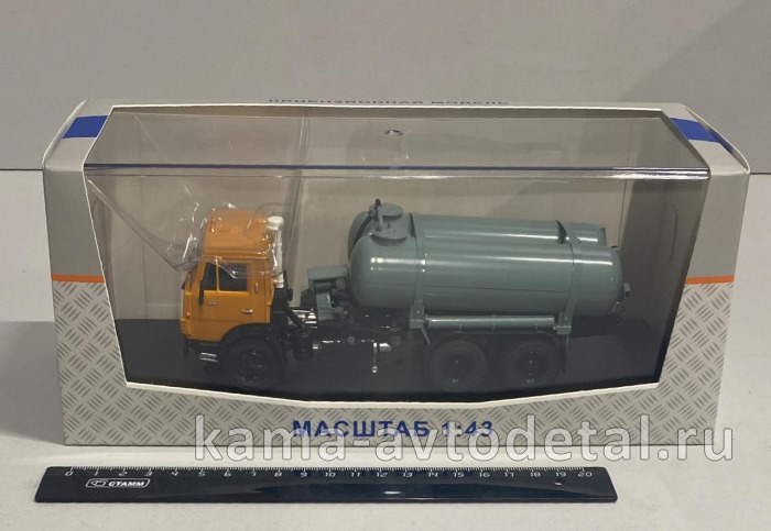 моделька КАМАЗ 5320 КО-505 без спальника (вакуумная) 777.SSM1283 777.SSM1283
