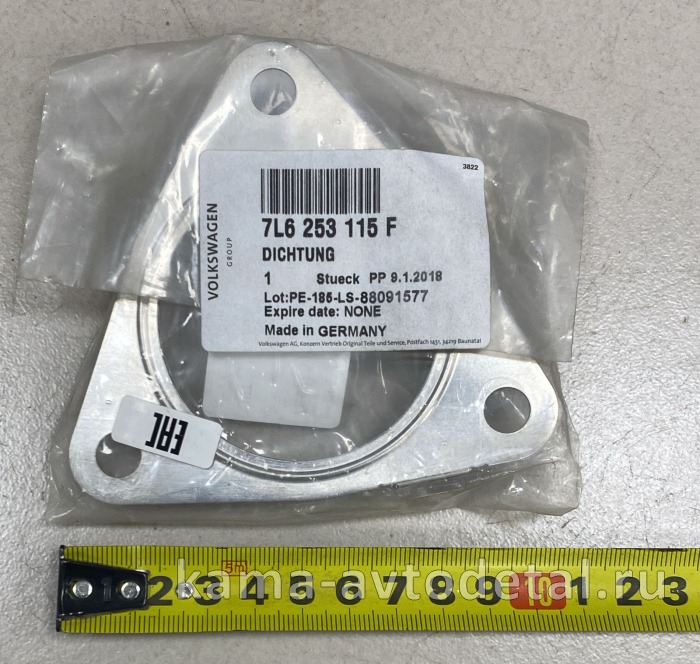 VAG прокладка приемной трубы глушителя 7L6253115F 7L6253115F