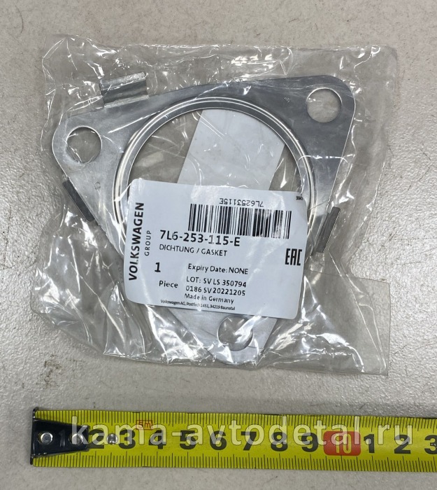 VAG прокладка выпускного коллектора 7L6253115E 7L6253115E