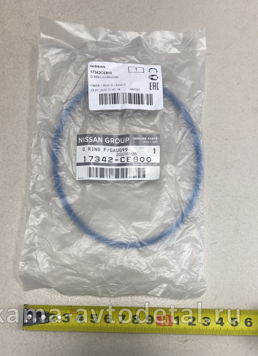 NISSAN/INFINITI кольцо уплотнительное топл. насоса 17342CE800 17342CE800