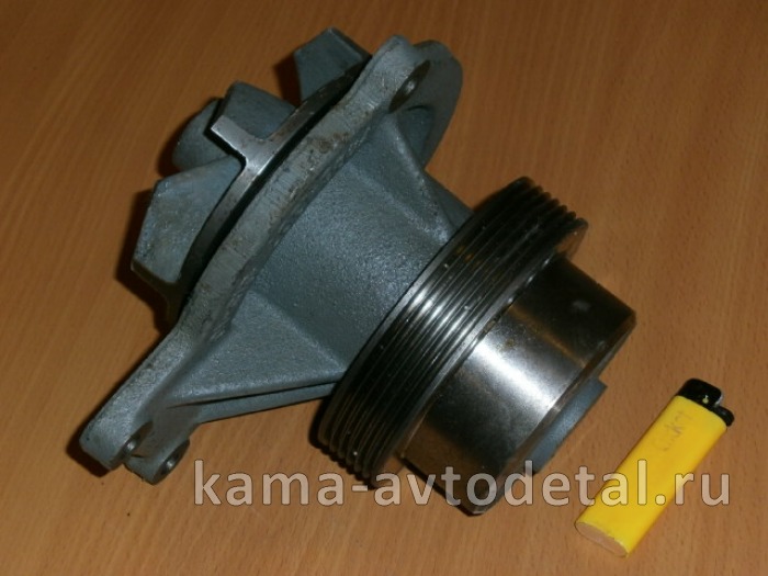 насос водяной ЕВРО-3 740.11-1307010-01! (6-ти руч.Спецшкив, автобус НЕФАЗ) ЗАВОД* 740.11-1307010-01