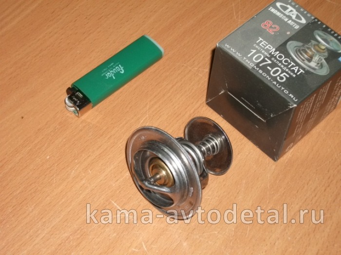 термостат ТС-107-05 82С "TOMSON" (г.Владимир, блестящий) 