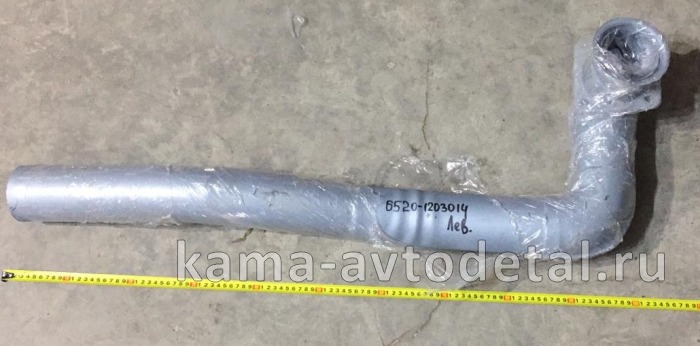 труба глушителя 6520-1203014 левая 6520-1203014