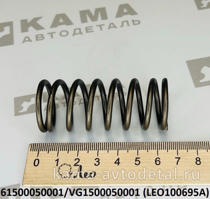 пружина клапана Вичай WP10/WD615 внутреняя LEO100695A (61500050001/VG1500050001) LEO100695A /61500050001