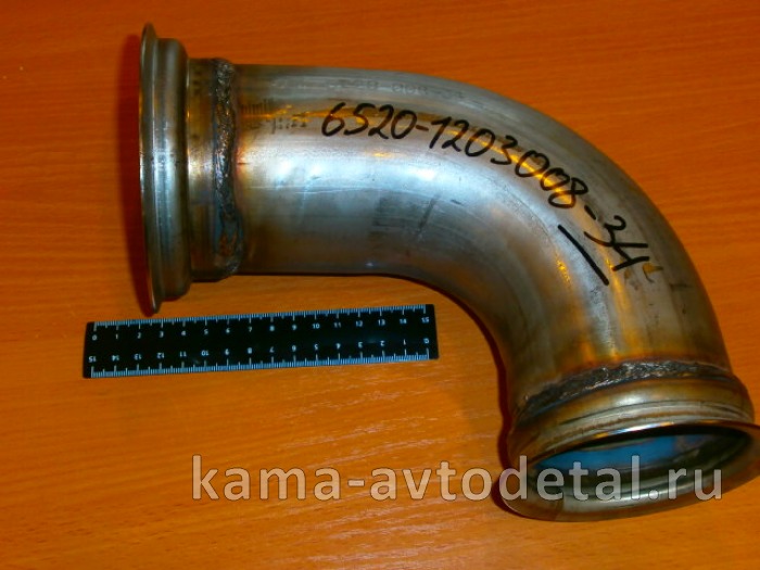 труба приемная - УГОЛ от турбины Е-4 "хомуты" (-34 ЗАВОД) 6520-1203008-34* 6520-1203008-34 труба приемная - УГОЛ от турбины Е-4 "хомуты" (-34 ЗАВОД) 6520-1203008-34* 6520-1203008-34