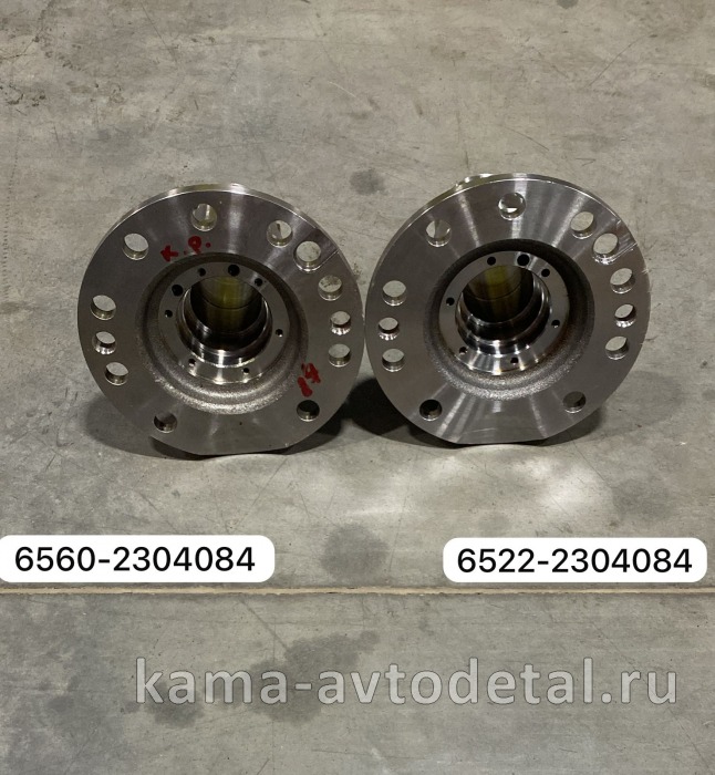 Цапфа поворот. кулака Передн моста Правая 6560-2304084* (под Подкачку) 6560-2304084