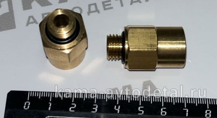 фитинг Металл. Прямой М12хД10 (9512 10-M12х1,5-C)(Ю13) 