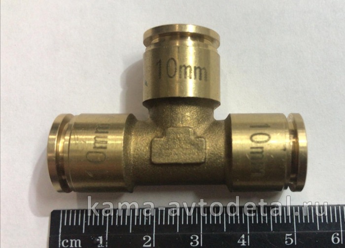 фитинг Металл. Тройник Д10хД10хД10(Ю30) 