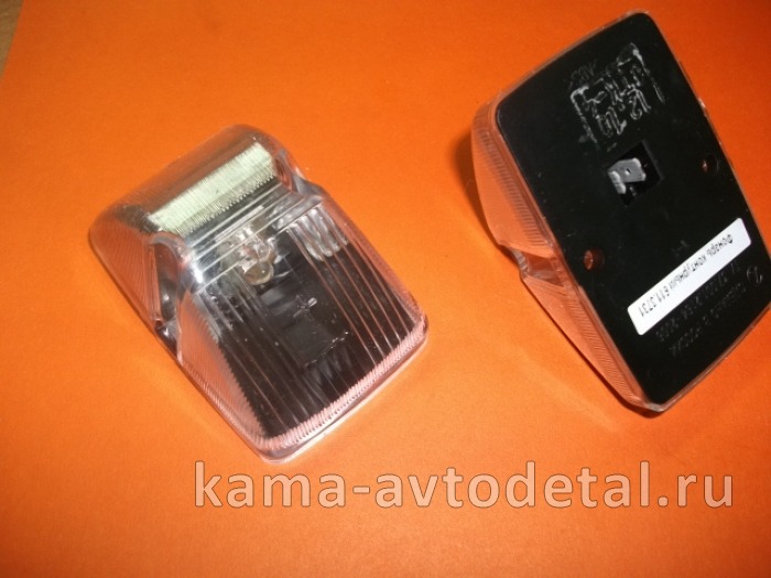 фонарь габарит "треугол." 611.3731 белый Диодный (на крышу) 611.3731