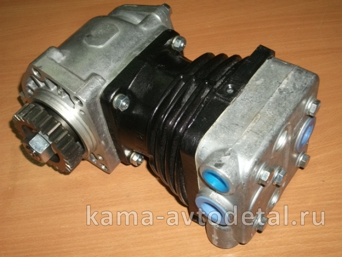 компрессор 1 цил. ЗАВОД Литва "БОЛЬШАЯ" ГБЦ (53205-3509015 / 18.3509015) 18.3509015